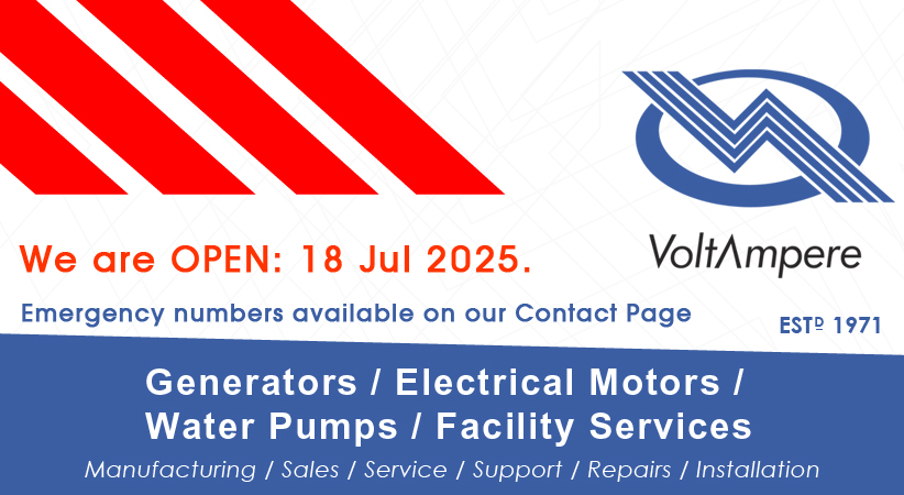 Generators, Electrical Motors, Waterpumps